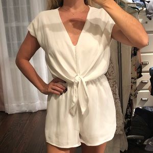 NWT - White Romper - Small